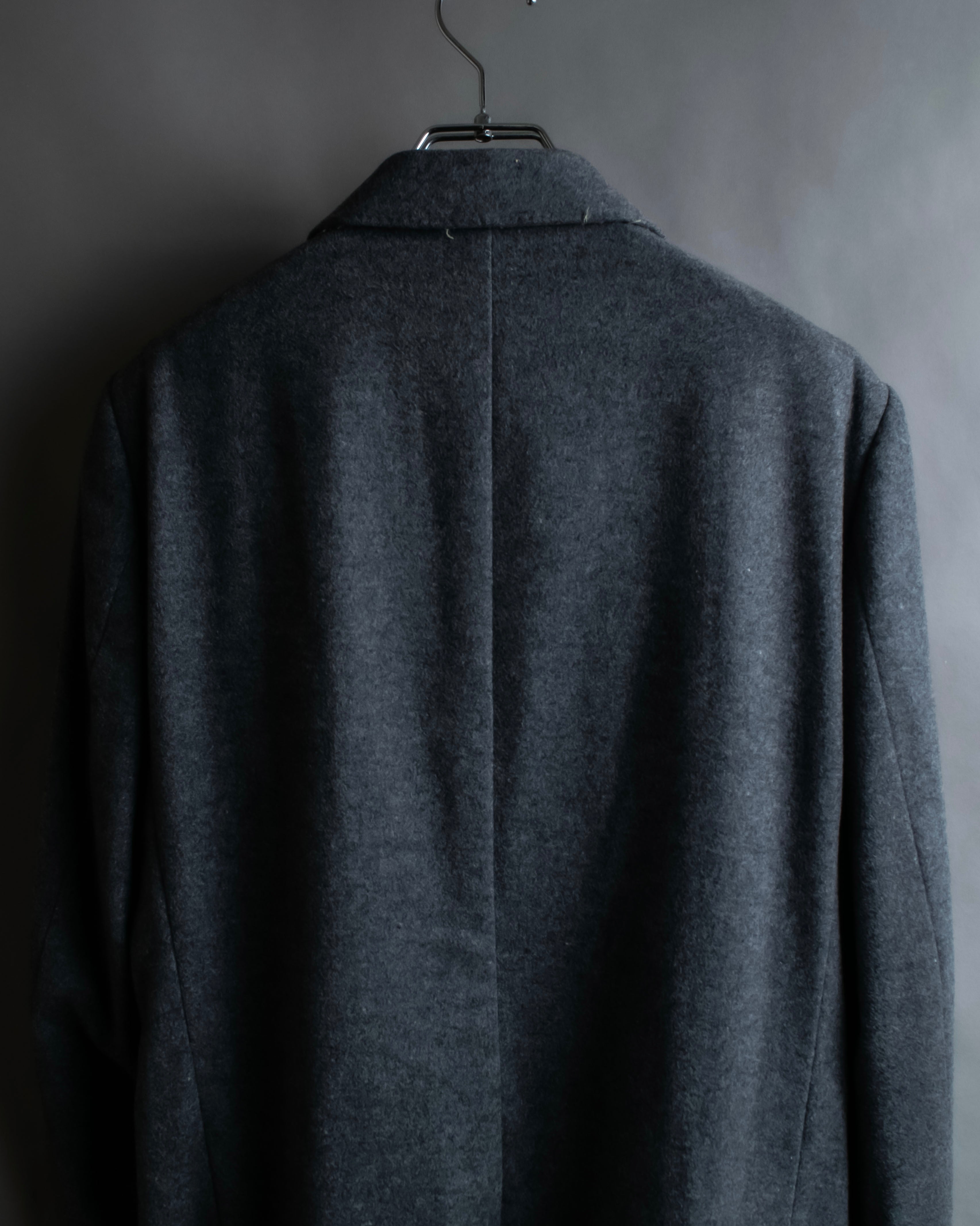 "MIHARA YASUHIRO" Hidden zip detail tailored jacket