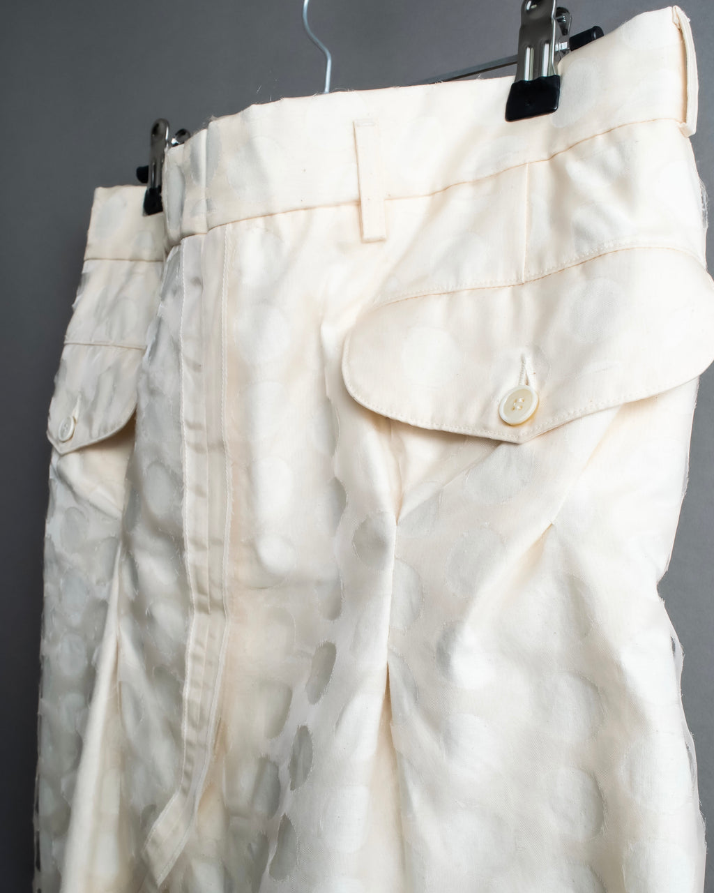 "MAISON MARGIELA" 20SS Polka dot tulle layered skirt