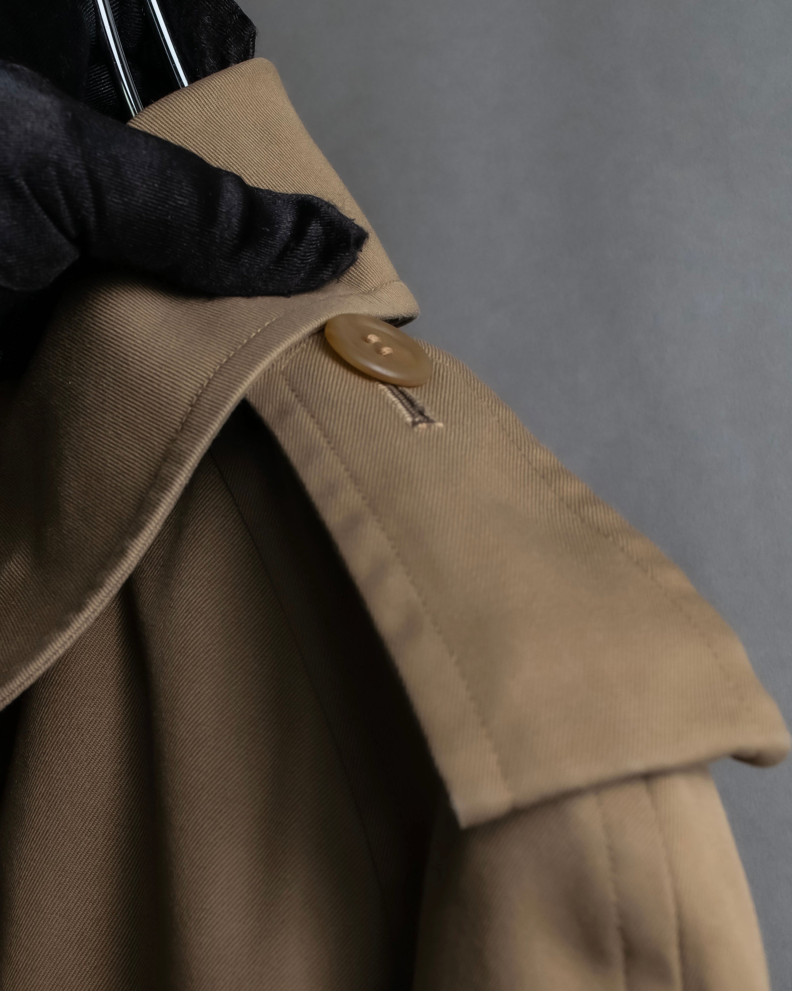 "Burberrys" Water-repellent cotton soutien colour trench coat