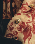 -SPECIAL- "GUCCI" 2010's-20's Romantic floral ruffle blouse