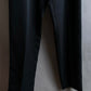 "SISLEY" Waistline switching design wide tapered slacks