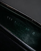 "GUCCI" 90’s classic leather penny loafers