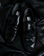Vintage Harako Crocodile Leather Combination Leather Shoes