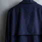 "DIOR" Double gun flap belted chester field coat