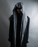 "GUCCI" GG pattern fringe detail scarf