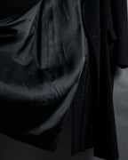 "Max Mara" 90's Asymmetrical front long chester coat