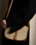 "CELINE Macadam pattern combination shoulder bag