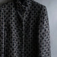 "ARMANI COLLEZIONI" Three-dimensional twill stand up collar long coat