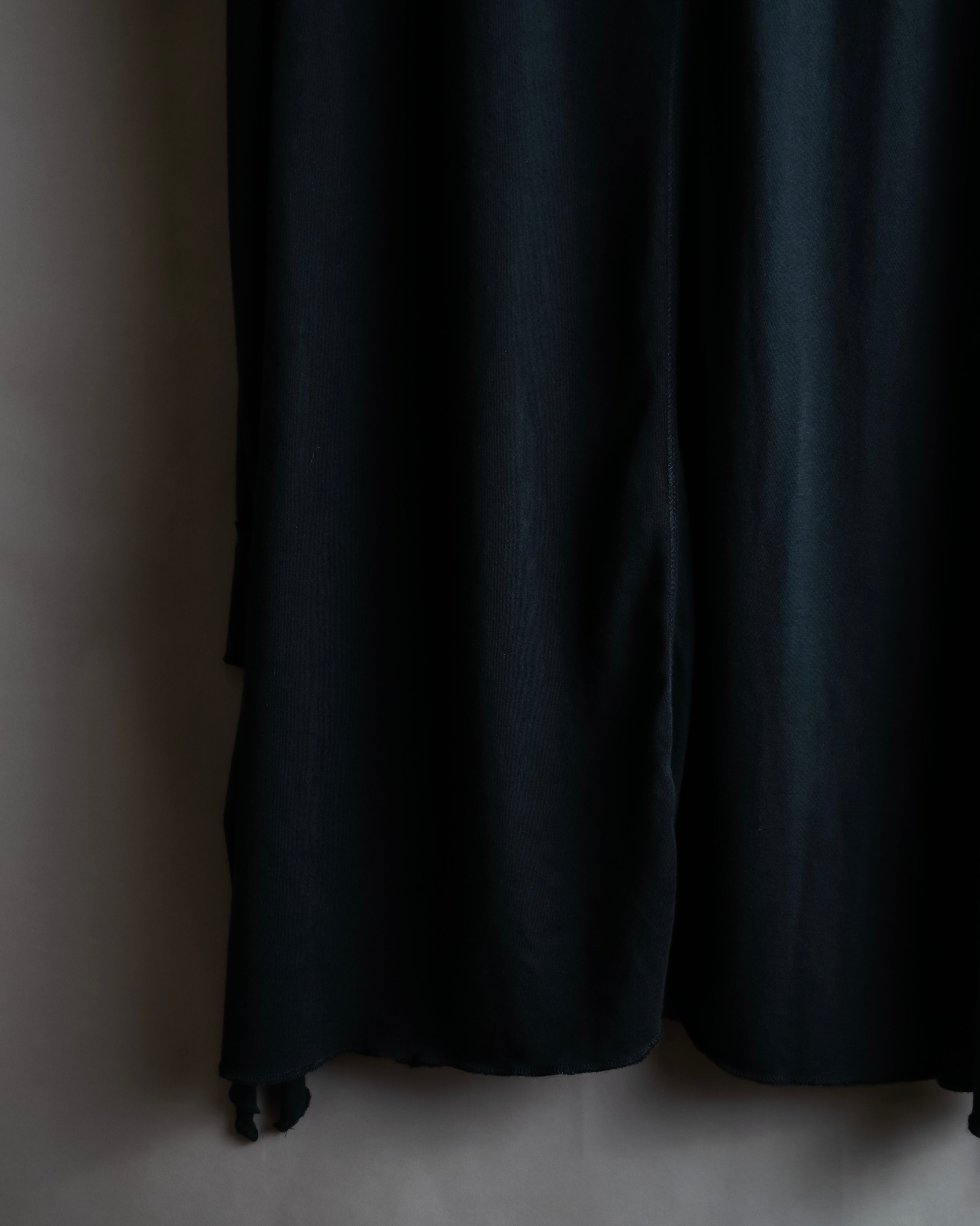 "JUNIOR GAULTIER" Sheer layered tie detail dress