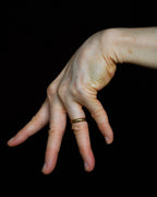 Cartier/ K18 Band Ring Yellow Gold