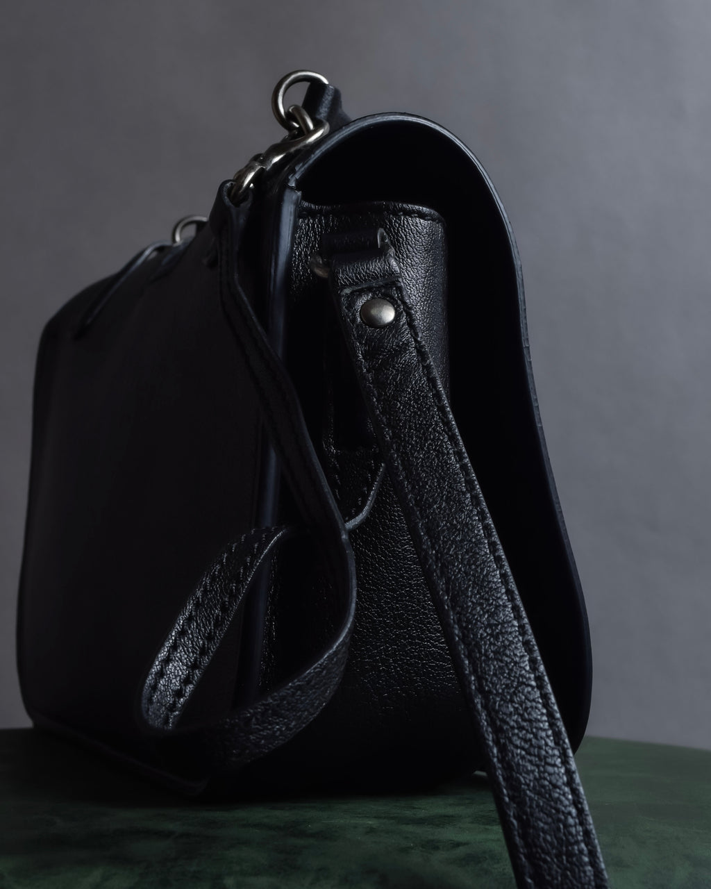 "Saint Laurent" Charlotte leather messenger bag