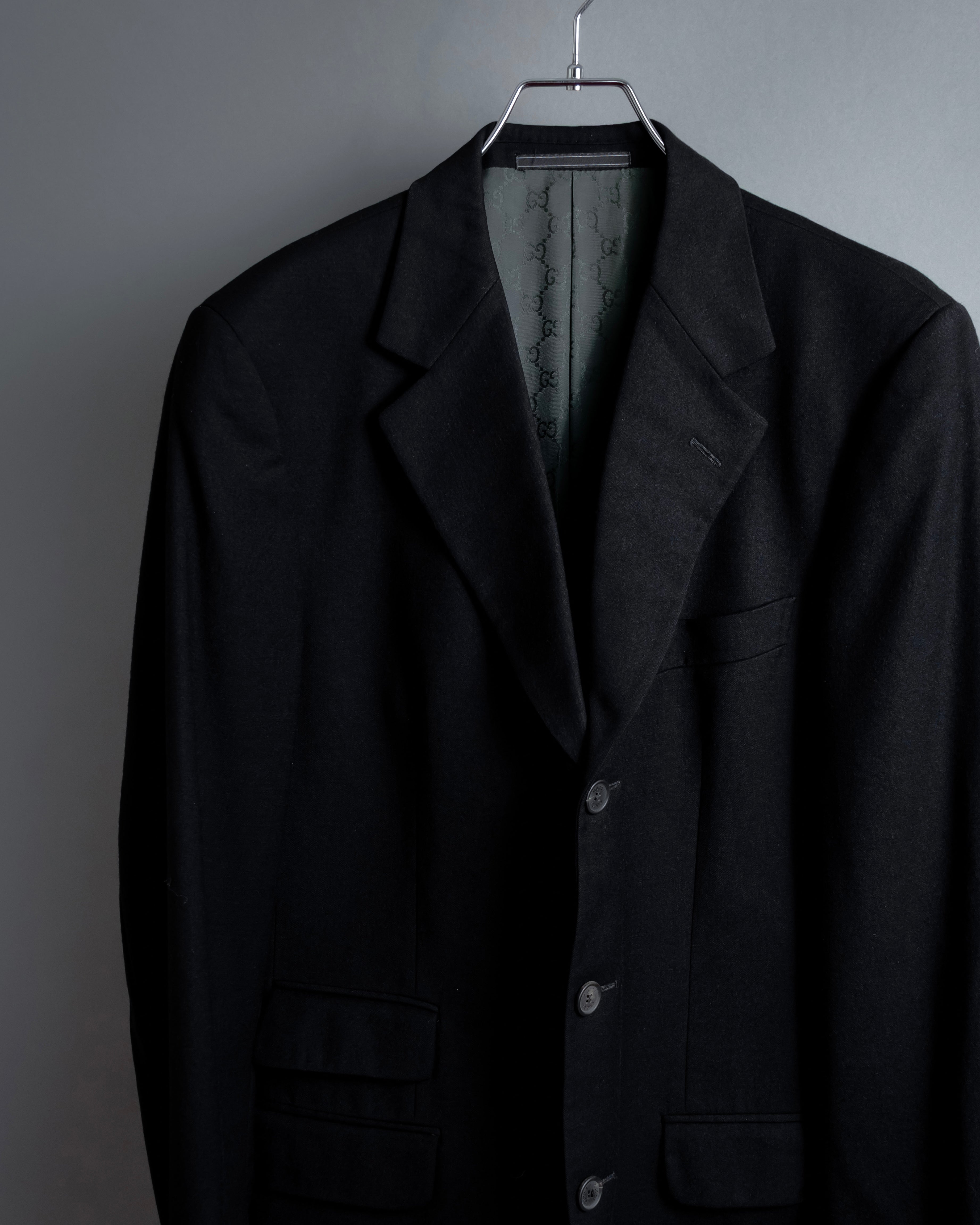 "GUCCI" 90's Tom Ford period classical tailored jacket