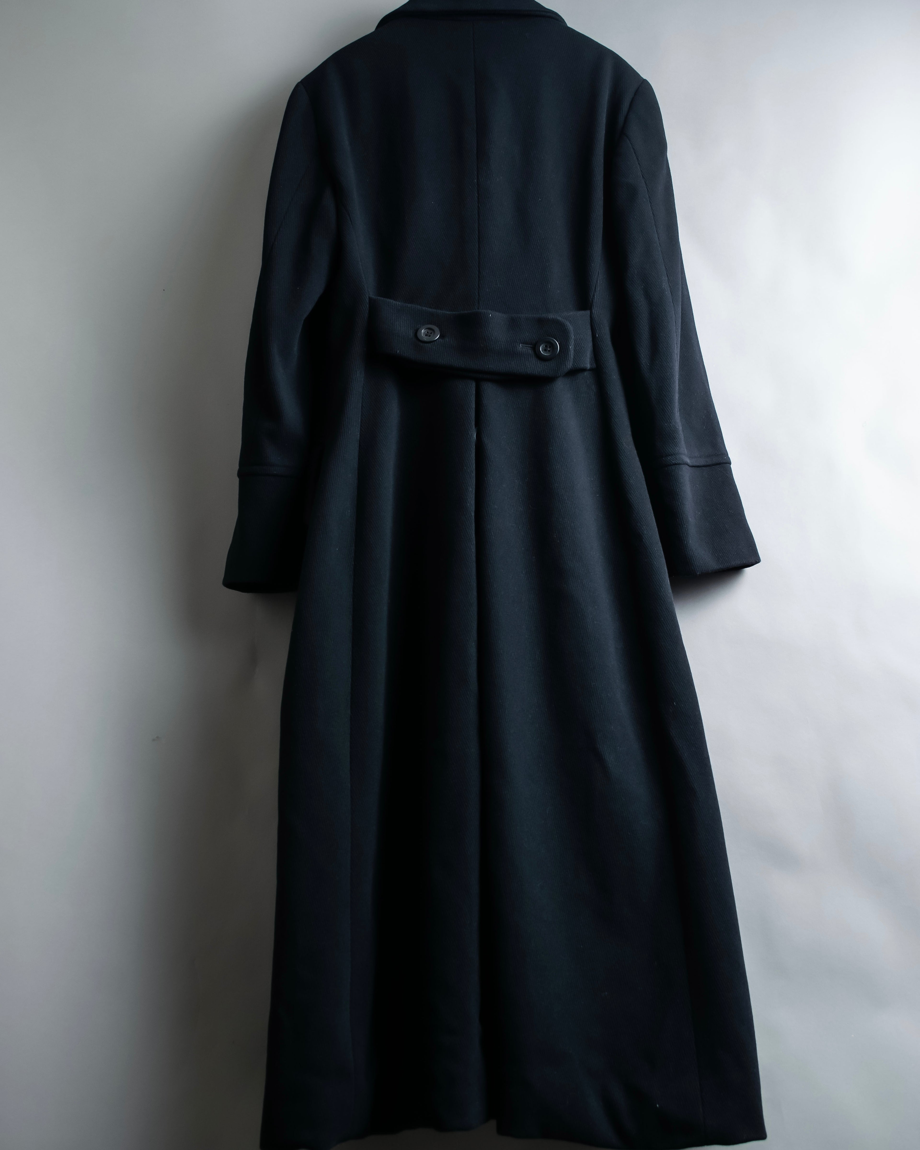 "DOLCE &amp; GABBANA" Maxi length double breasted chesterfield coat