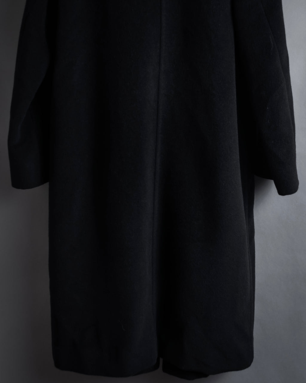 "Max Mara" 90''s-00's Actress collar design long coat