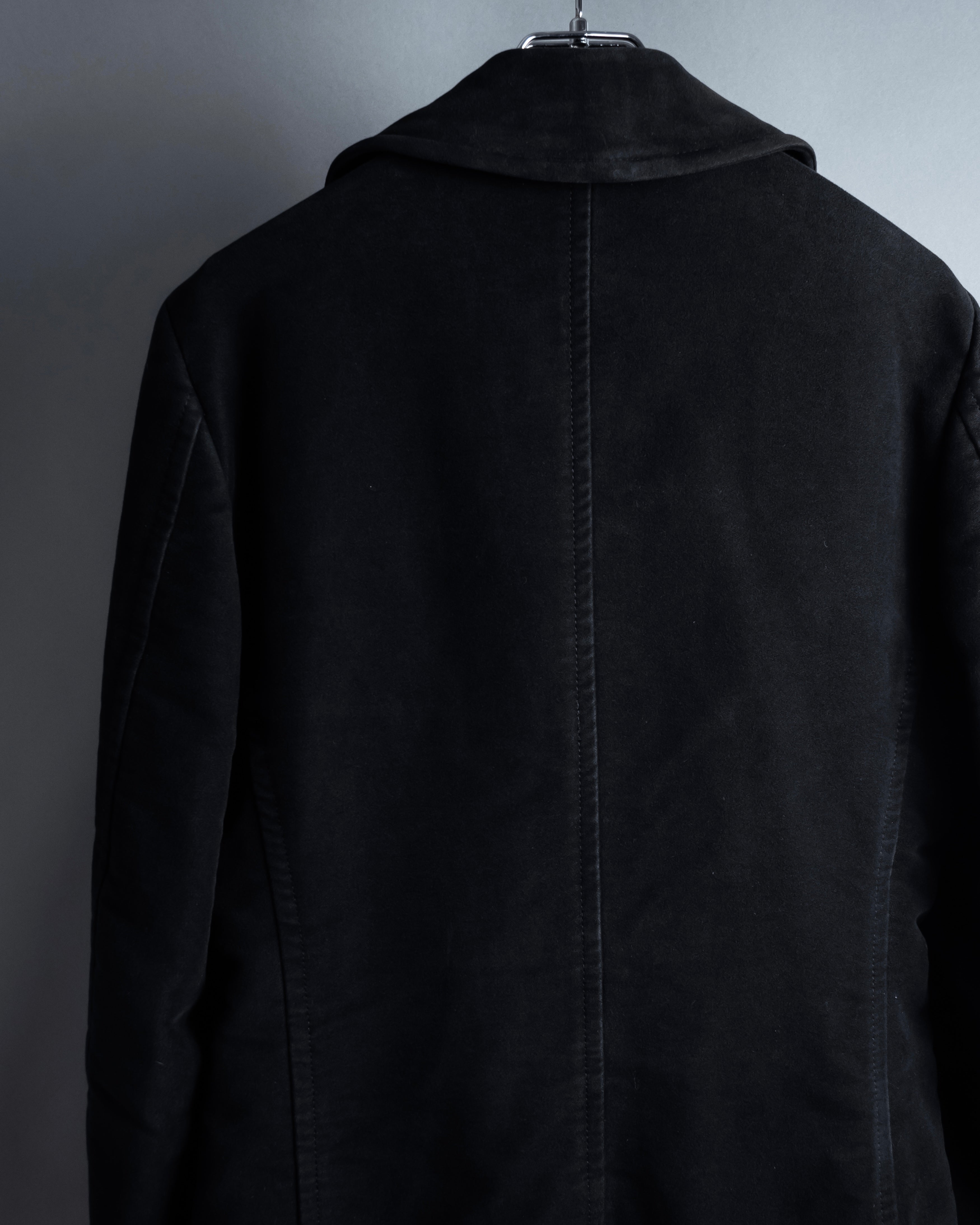 -SPECIAL- "GUCCI" 2007-2011's  High density cotton military detail mid-length coat