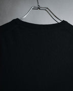 "CELINE" 90’s scottish cashmere v neck knit
