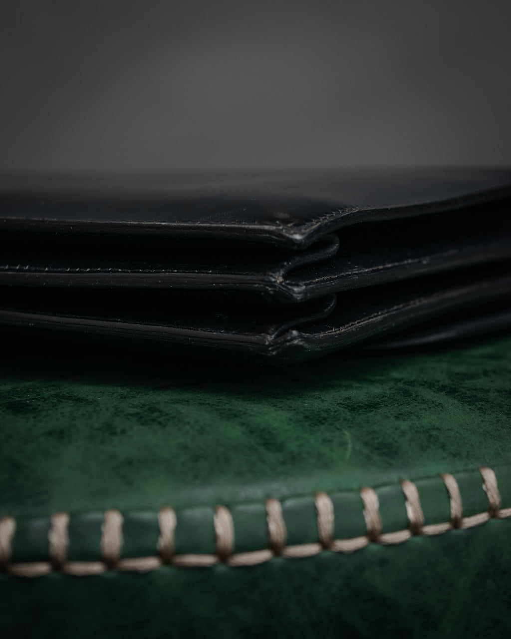 –SPECIAL– “HERMES” 50’s-60’s Escale box calf top handle bag