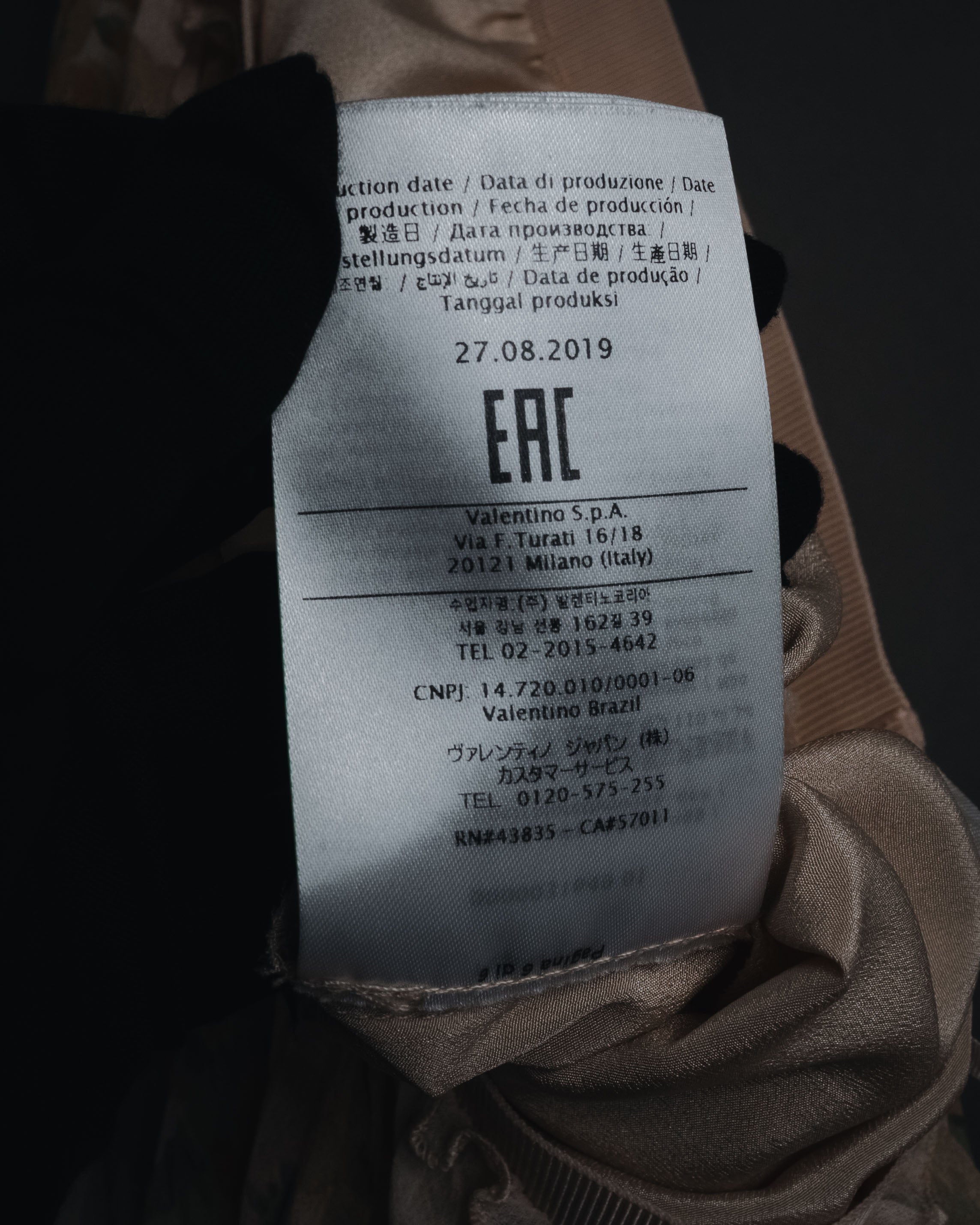 "RED VALENTINO" 19-20’s Floral pleated skirt with tulle hem