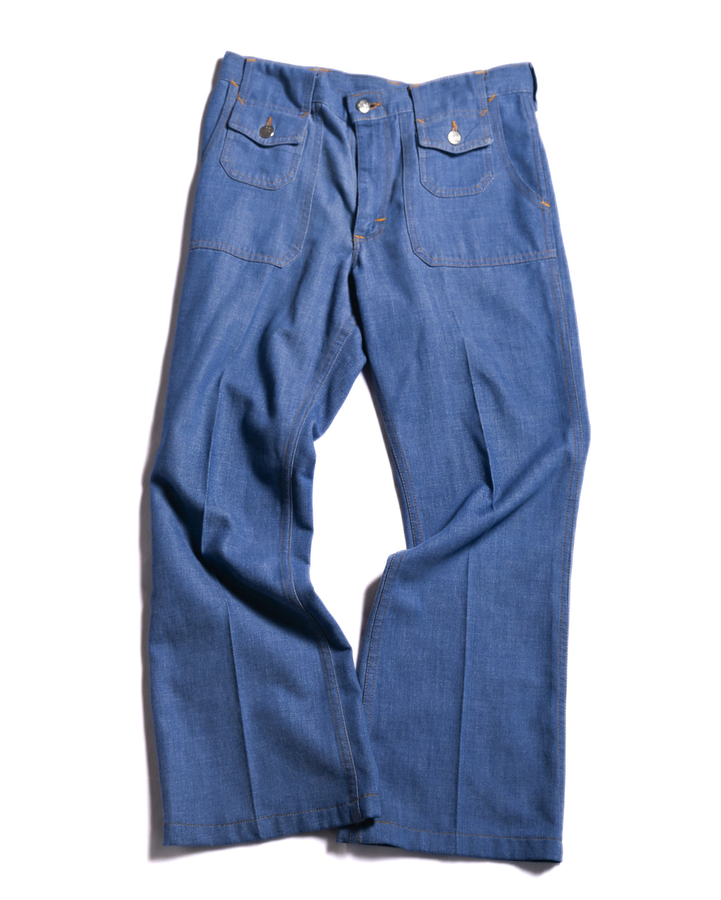 Lee/ Multi Pocket Designed Flare Silhouette Denim Blue