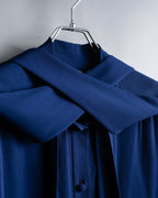 "BALENCIAGA" 16AW Pussy bow sailor shirt