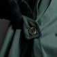 "BURBERRYS" Military detail oversized belted trench coat