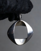 "GEORG JENSEN" Henning Koppel design sculptural silver earring