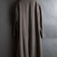 Vintage brushed feel oversized maxi length chester coat