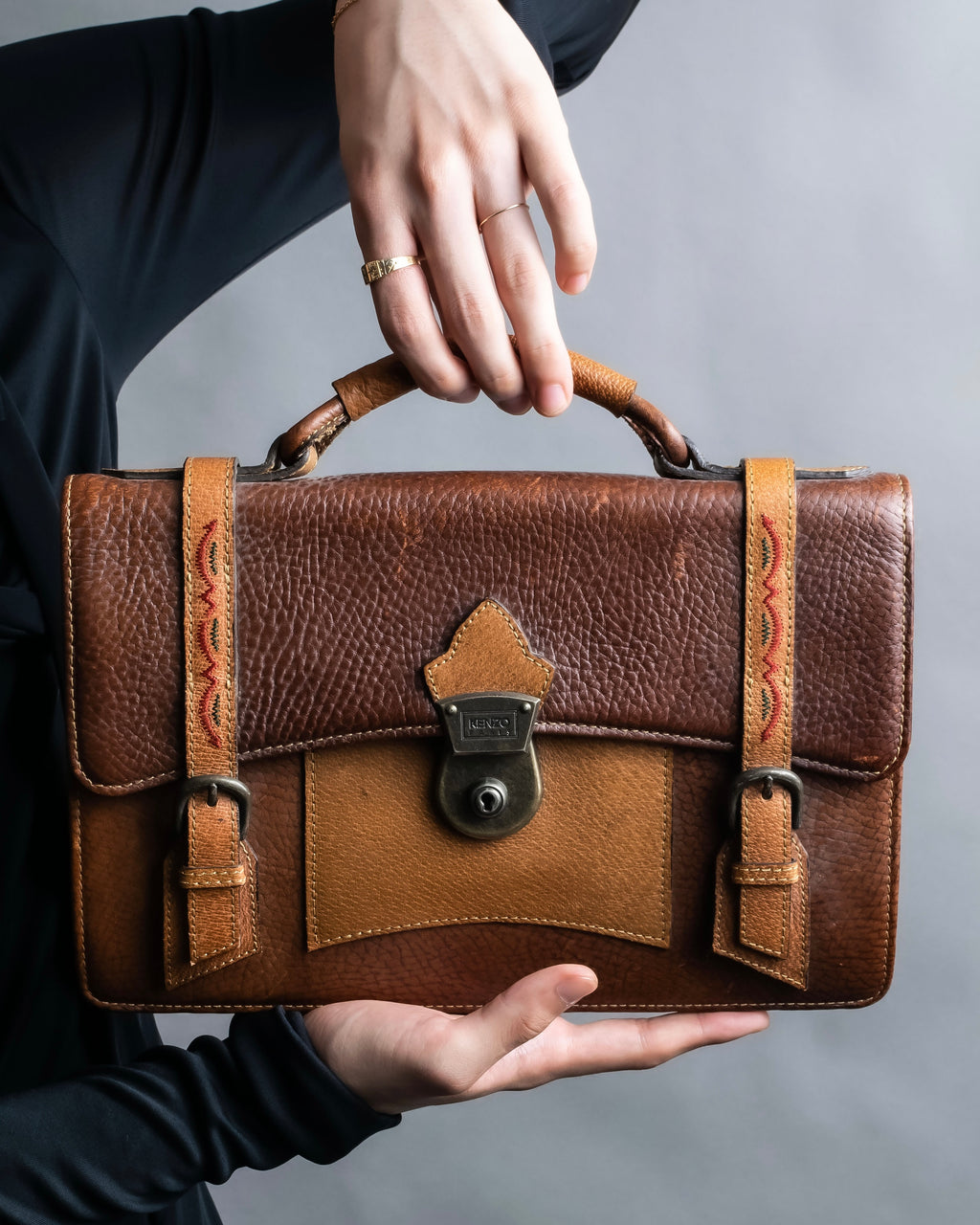 "KENZO" Vintage western style handbag