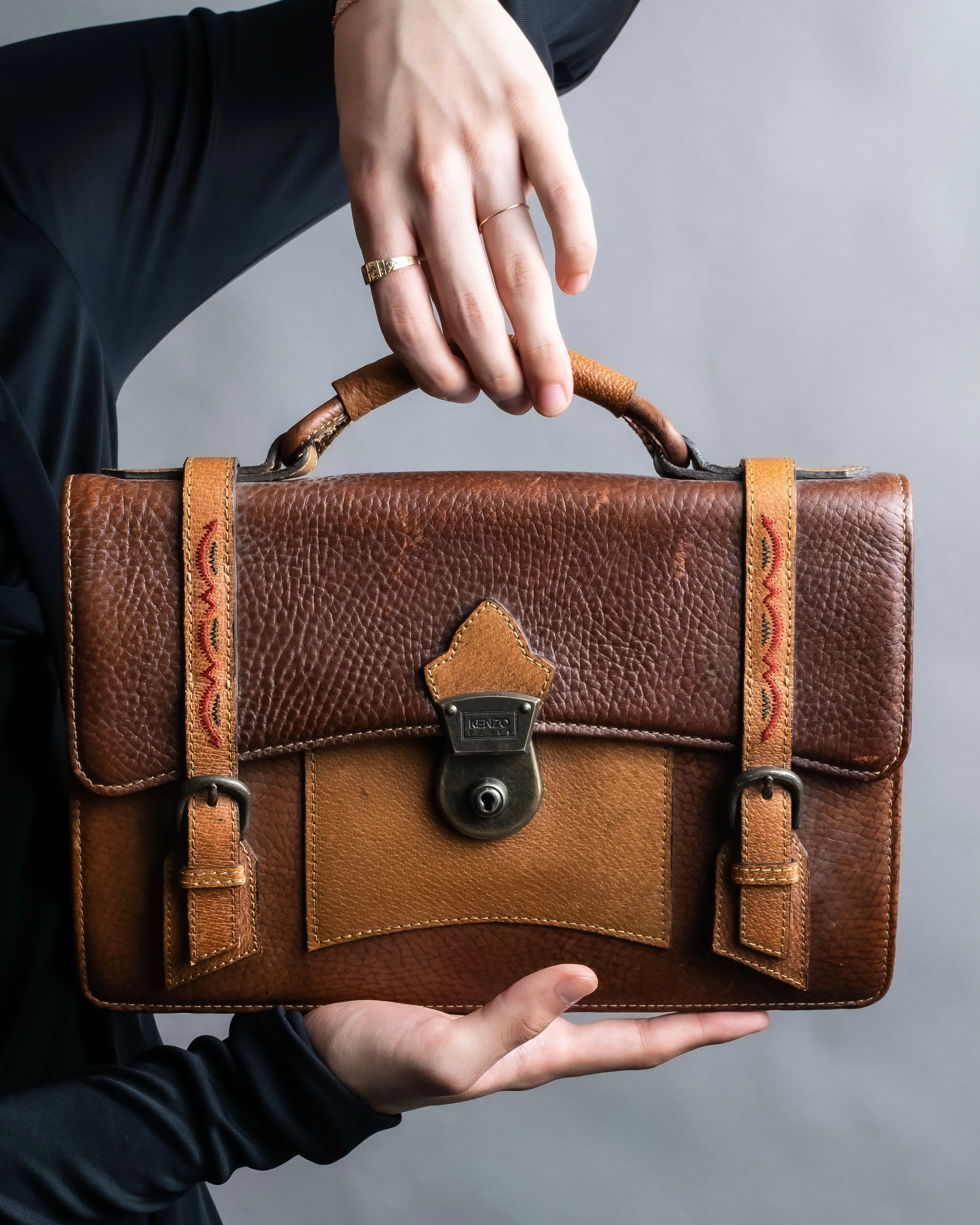 "KENZO" Vintage western style handbag