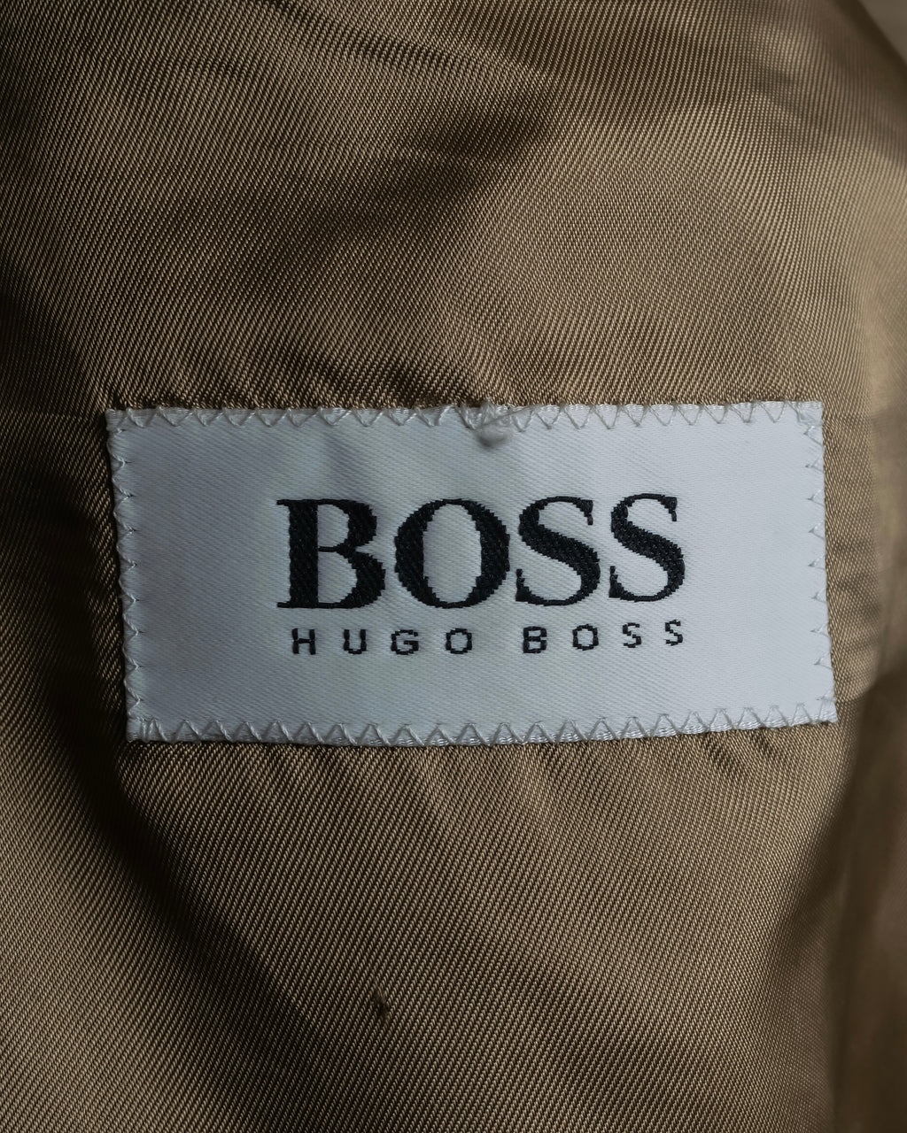 "HUGO BOSS" Houndstooth structured shoulder line tailored jacket