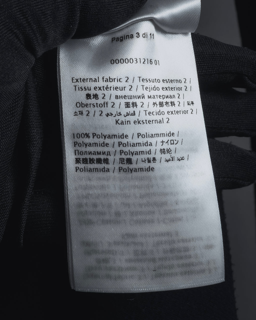 "RED VALENTINO" Lace bib knit tunic dress