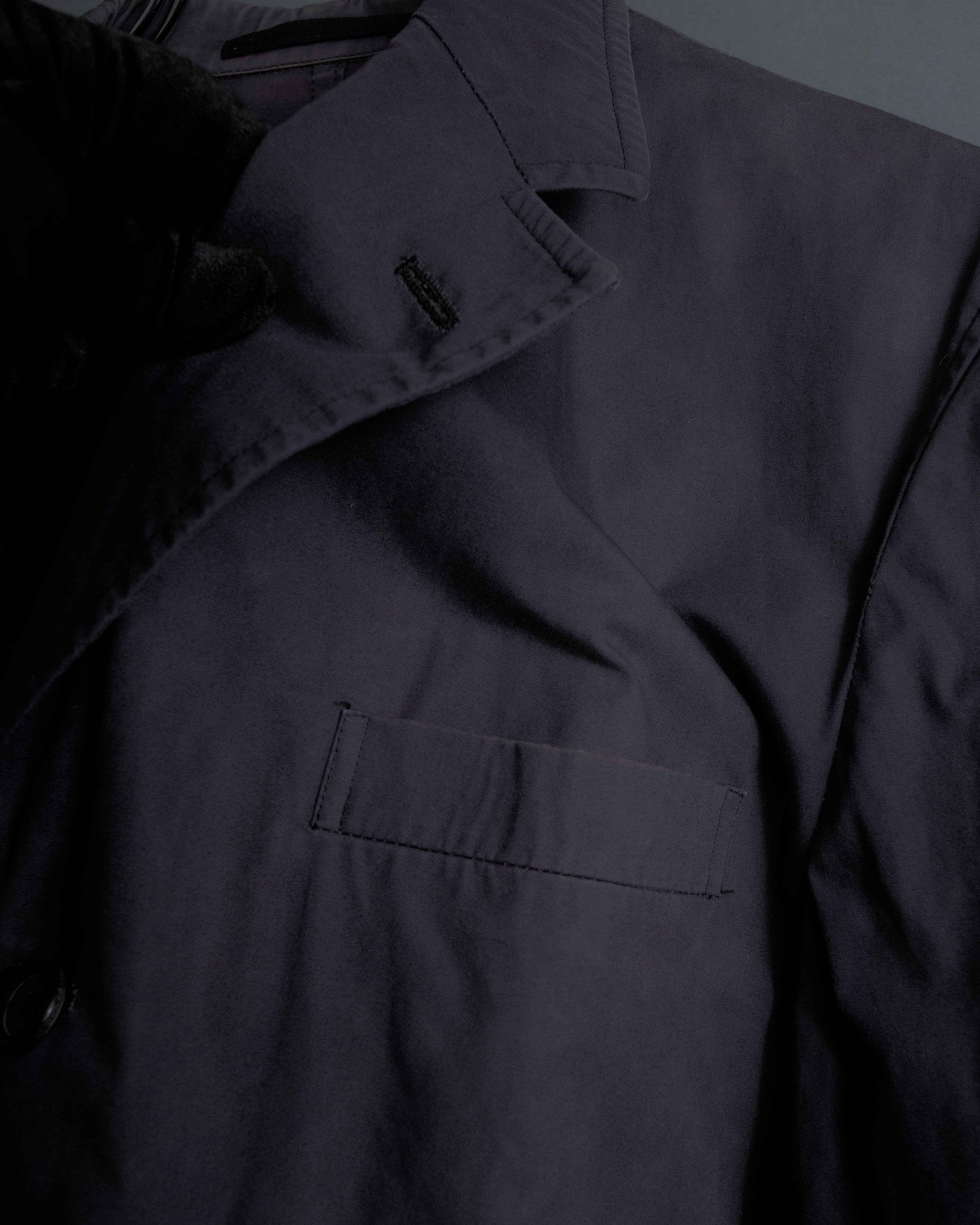 "COMME des GARCONS HOMME" 02SS beautiful faded cotton tailored jacket