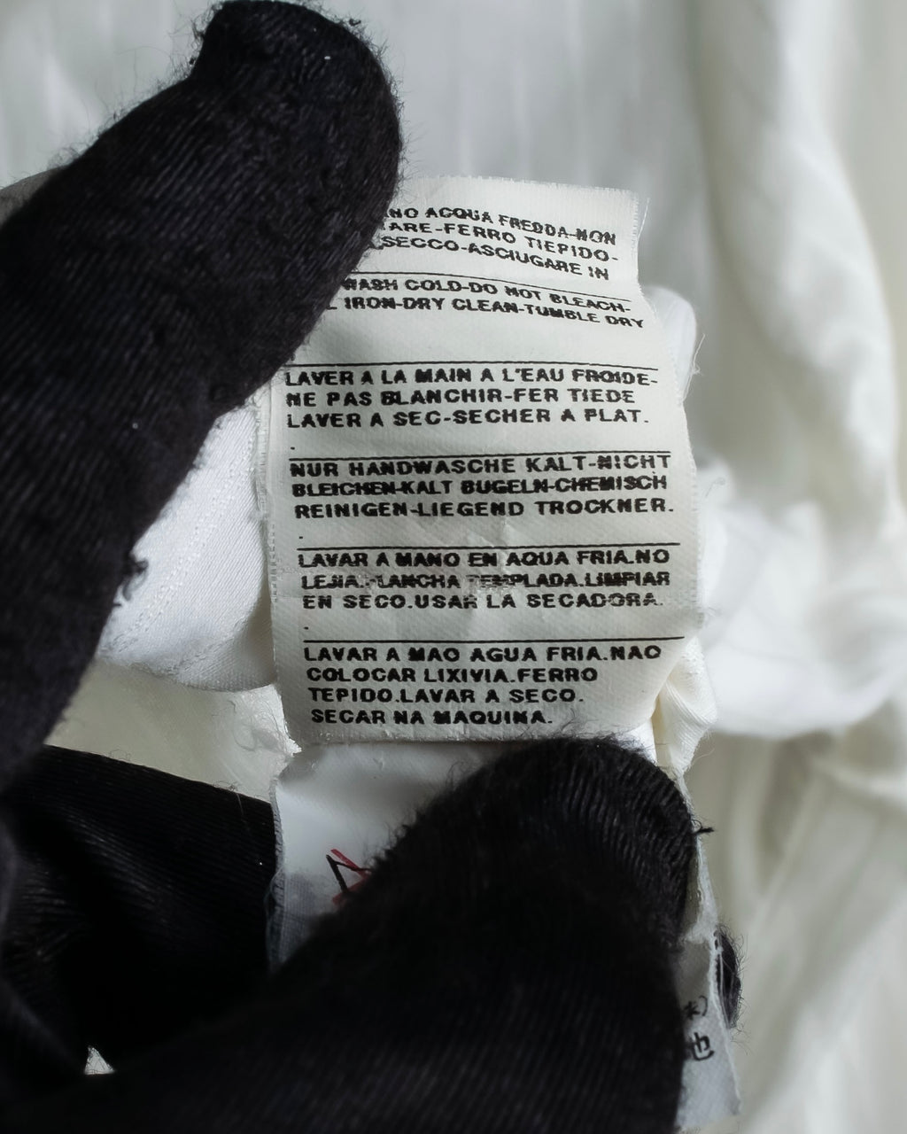 "GIORGIO ARMANI" Delicate striped white shirt