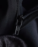 "Chloe" Fold-in pleats maxi length skirt