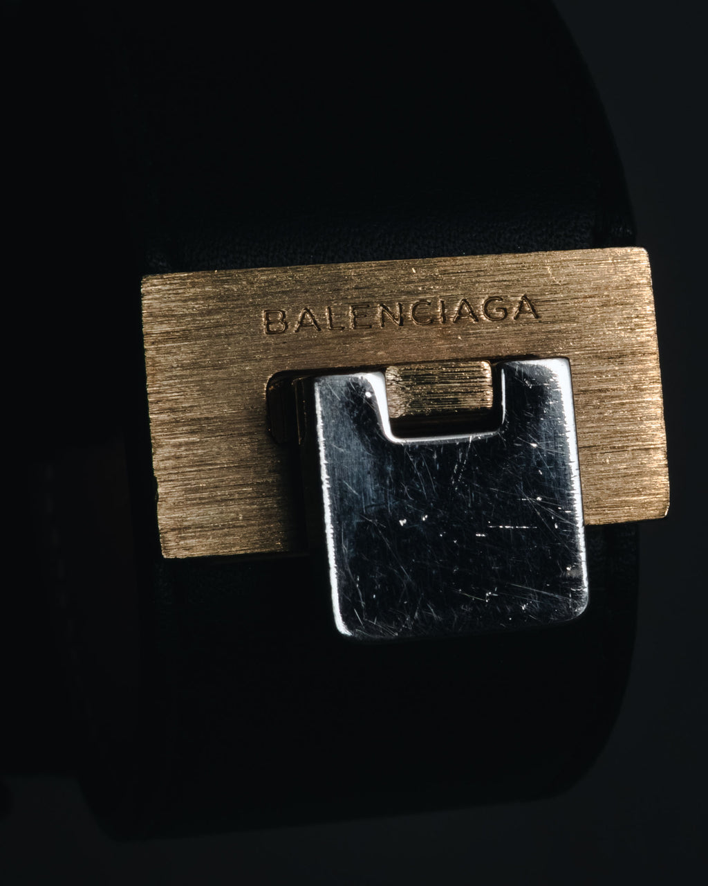 "BALENCIAGA" 2014-2016 Turn-lock leather bracelet