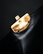 –SPECIAL– “DOLCE & GABBANA” 00’s-10’s Miss orient padlock leather satchel