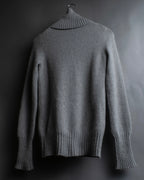 "GUCCI" Cashmere brand double zipper blouson