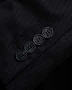 "GUCCI" 90's Elegant suiting pinstripe set up