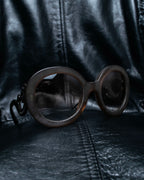 “PRADA” Minimalist Baroque black sunglasses