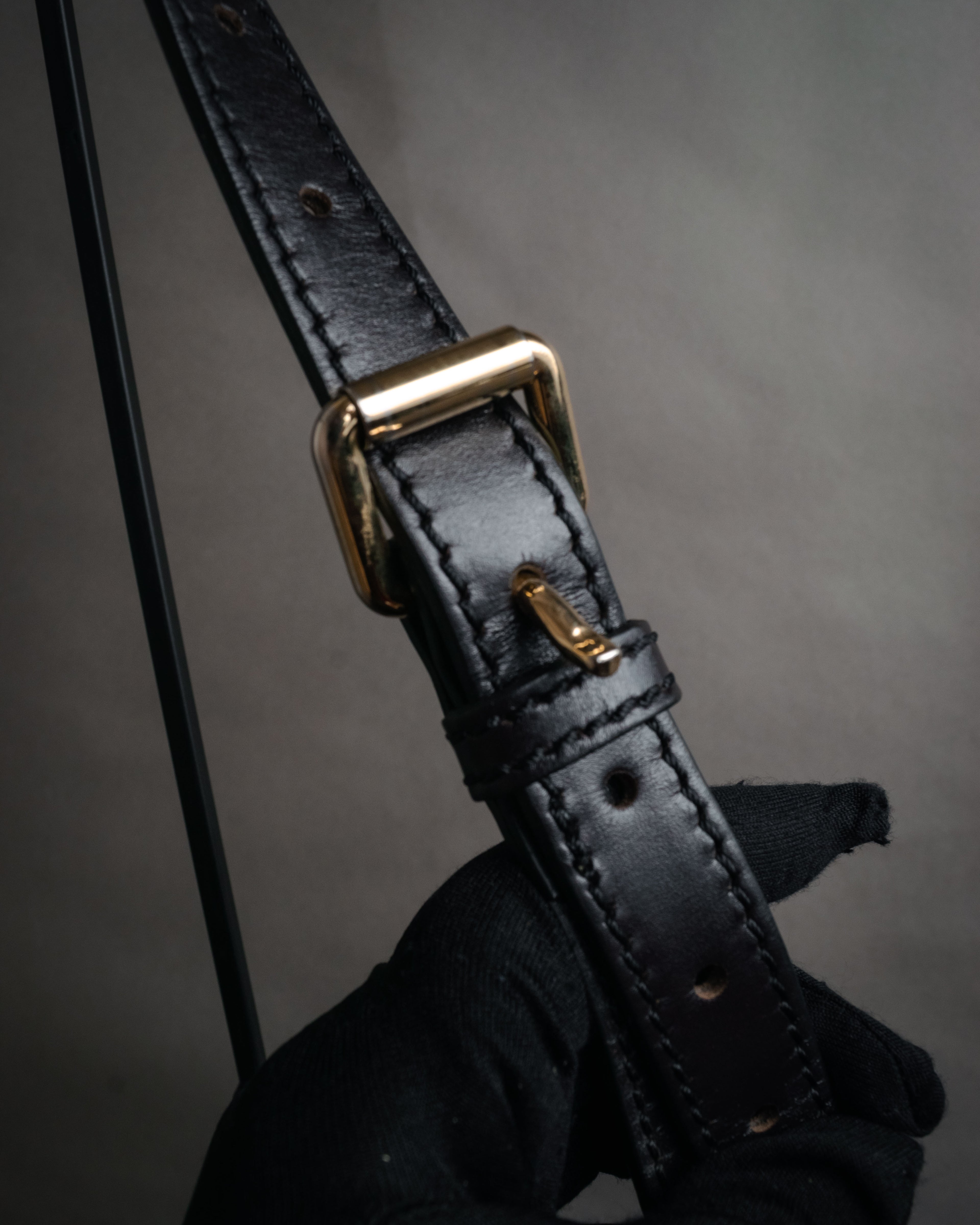 “BURBERRY” 2010’s Brogue tassel leather bag