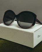 "Christian Dior" 00's-10's Oversized butterfly sunglasses