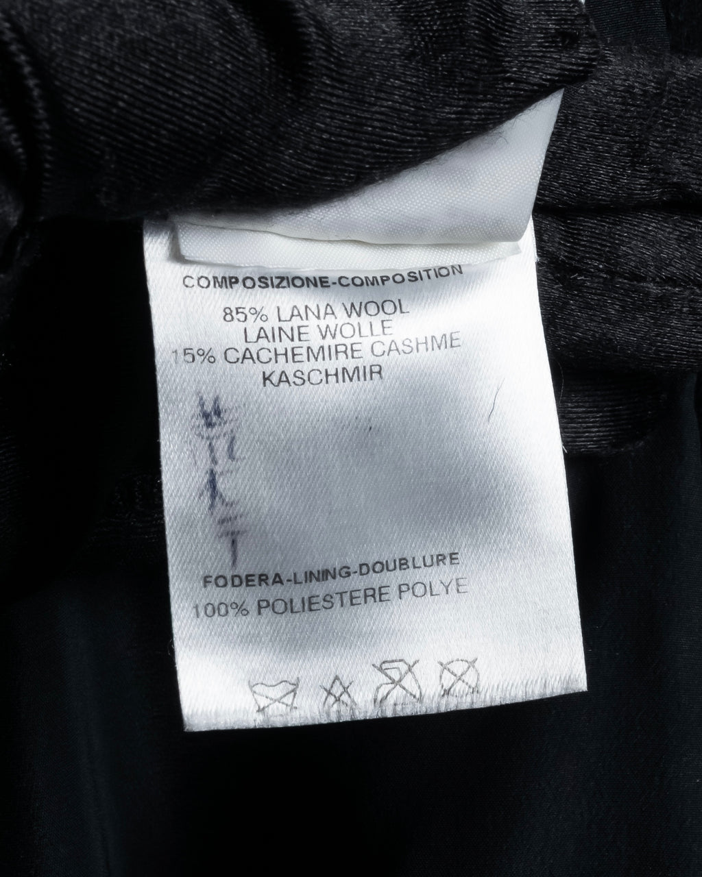 "FENDI" 00's-10's Karl Lagerfeld design shaped long coat