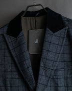 "JOHNBULL" Velvet collar design chesterfield coat