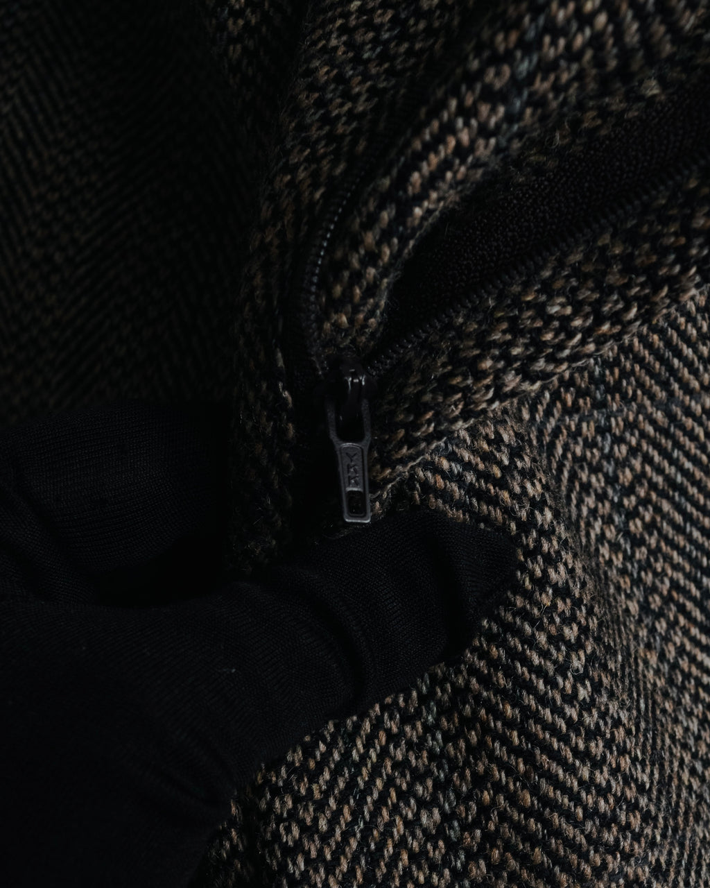 "Burberrys" 90’s Herringbone tweed wool suit set