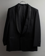 "BALENCIAGA" Structured tailored shawl collar jacket