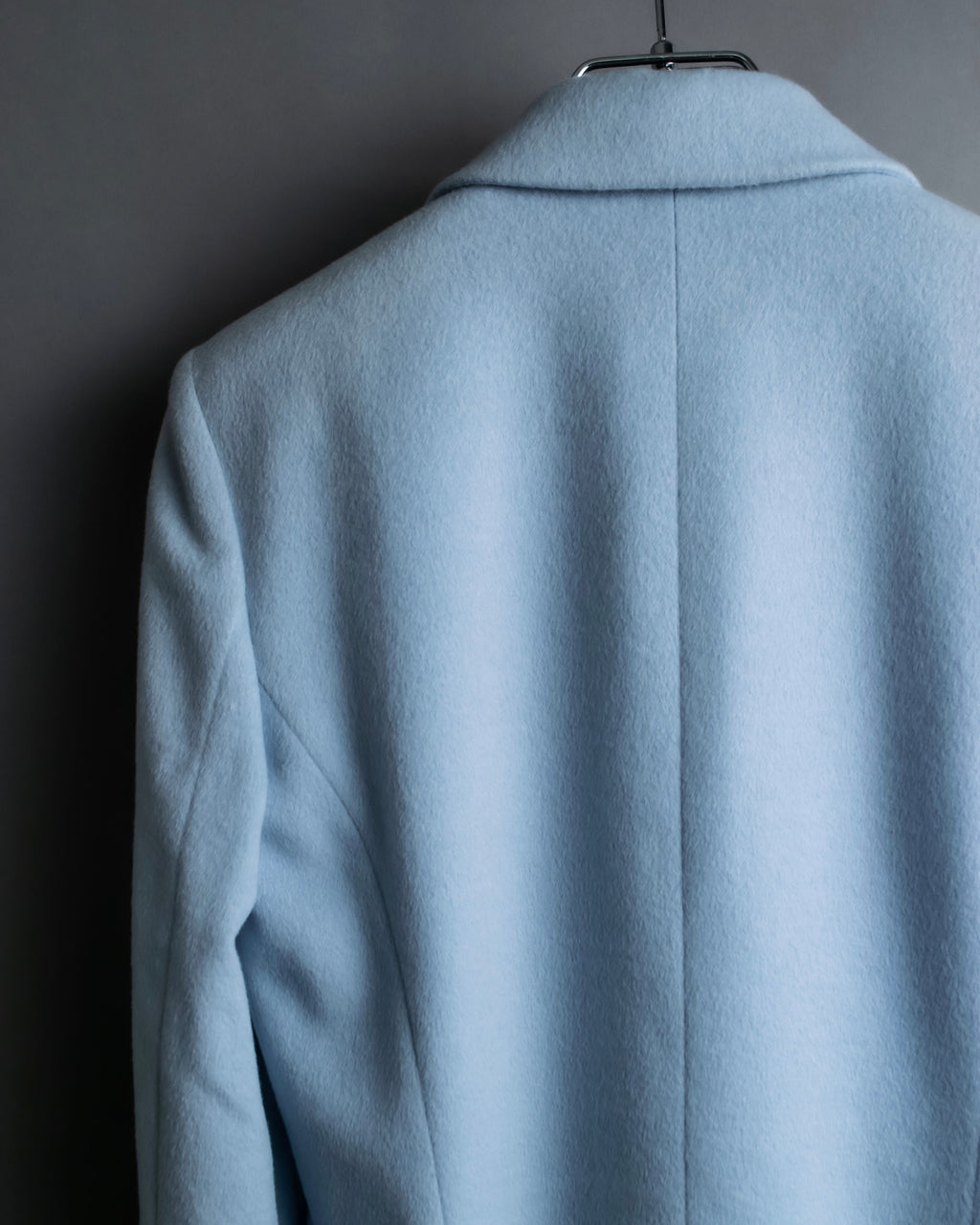 “CELINE “ beautiful shaped sky blue tailored jacket