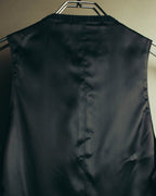 "Maison Margiela" 2018SS Tailored pinstripe wool waistcoat