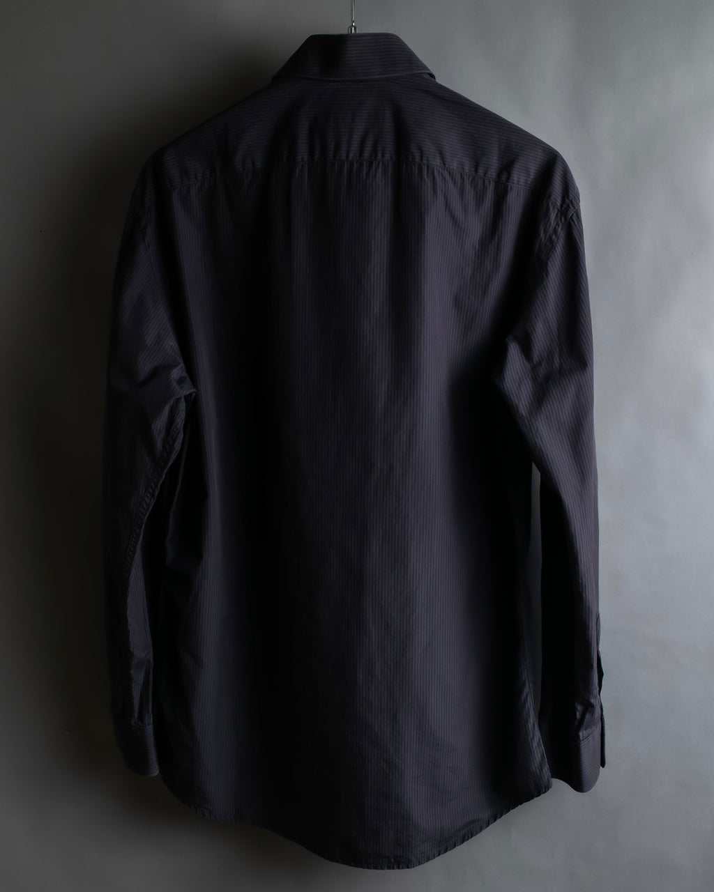 "GUCCI" Slightly glossy pinstripe oversized shirt