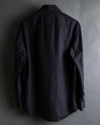 "GUCCI" Slightly glossy pinstripe oversized shirt