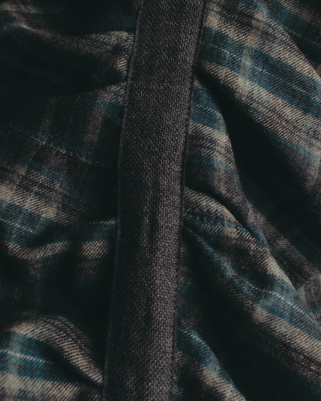"BRUNELLO CUCINELLI" Late 90's-early 10's Soft wool plaid draped skirt